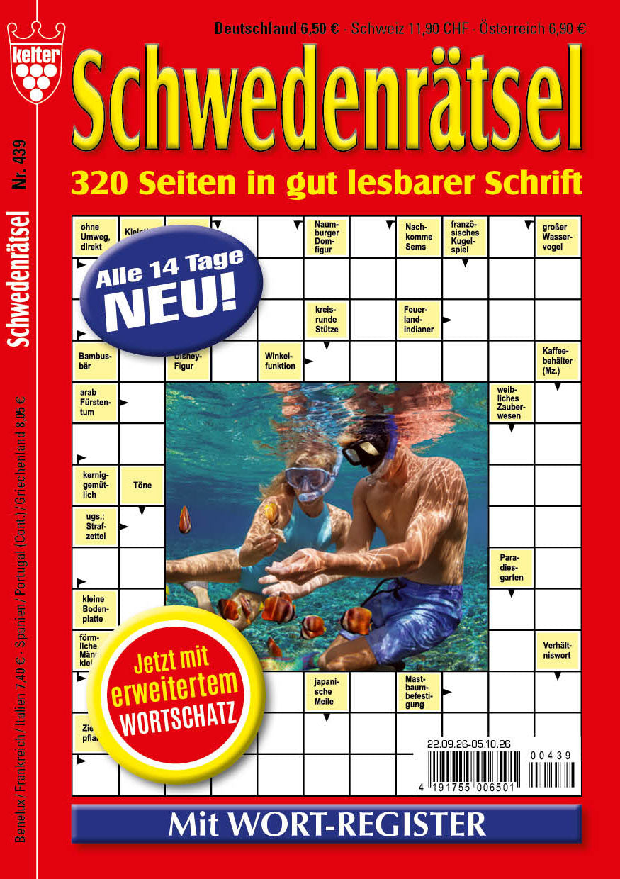 Sammelband Schwedenrätsel #439