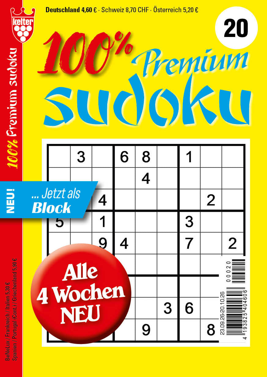 100% Premium Sudoku #20