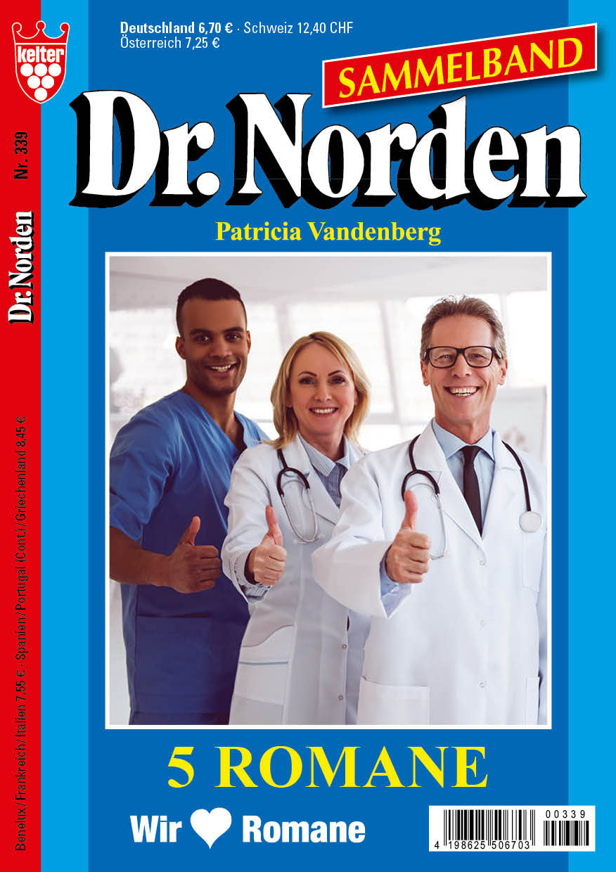Dr. Norden 5 Romane 2. Auflage #339