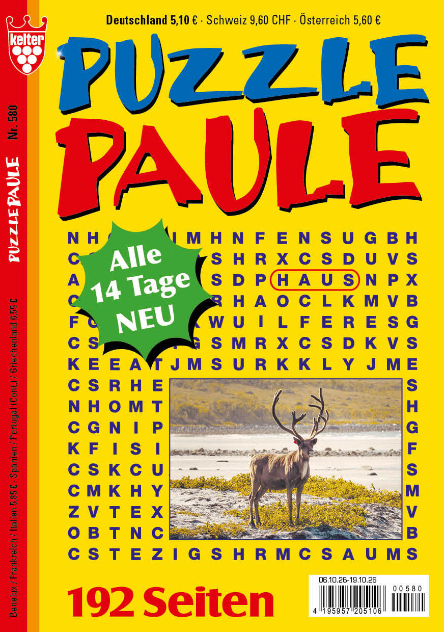 Puzzle Paule 192 Seiten #580