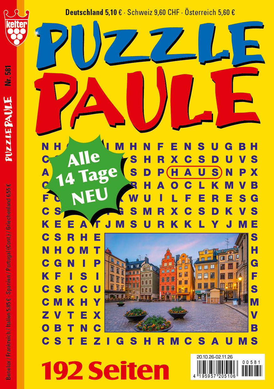 Puzzle Paule 192 Seiten #581