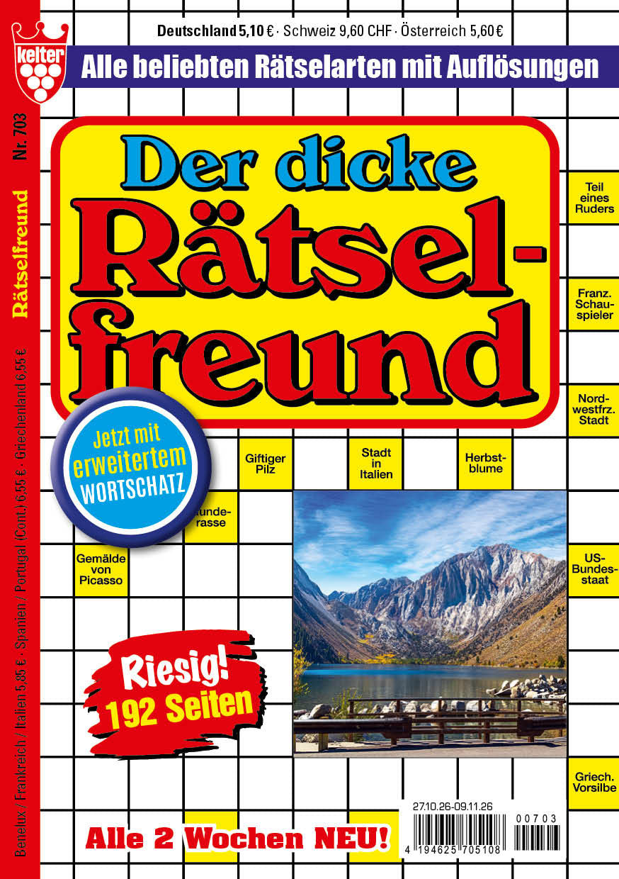 Der dicke Rätselfreund #703