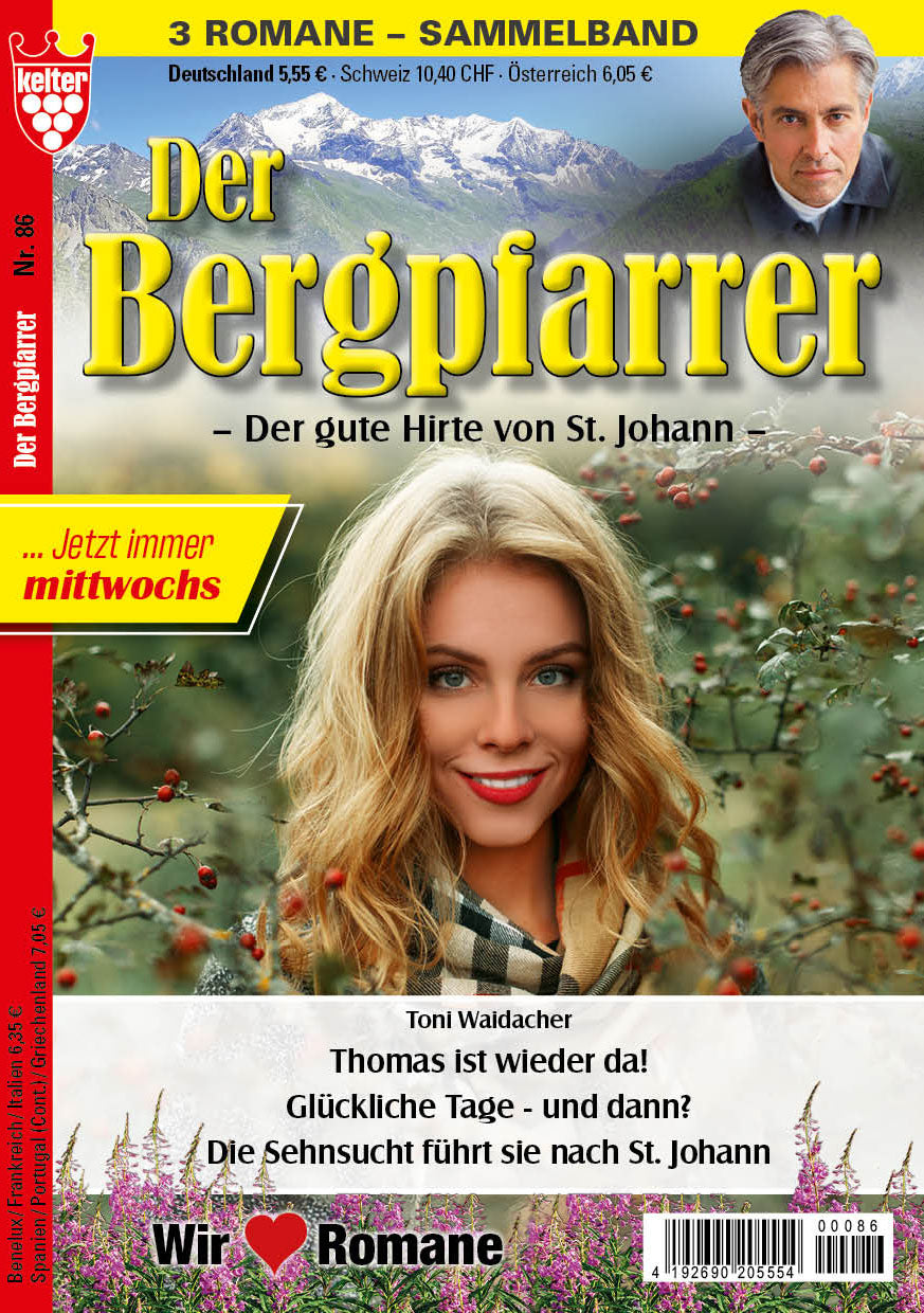 Der Bergpfarrer 3 Romane Originlausgabe #86