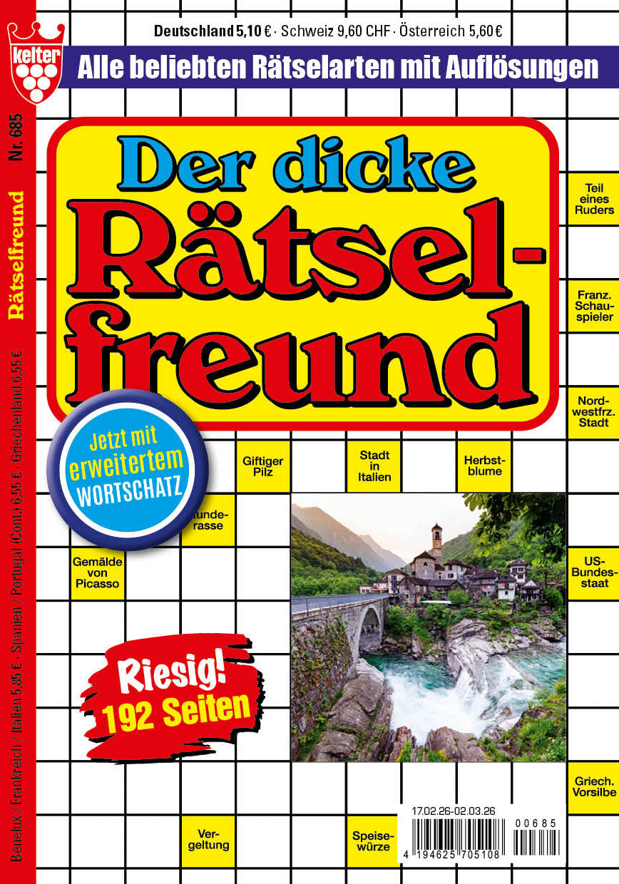 Der dicke Rätselfreund #685