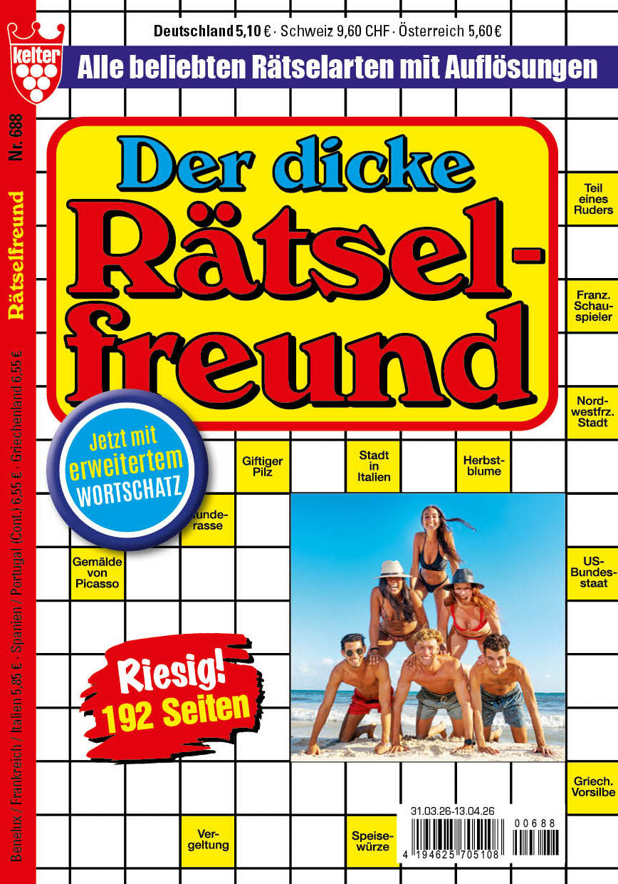 Der dicke Rätselfreund #688