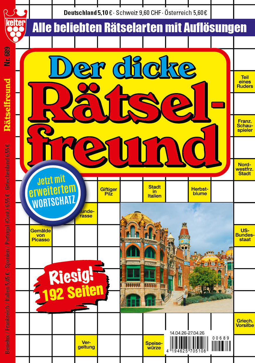 Der dicke Rätselfreund #689