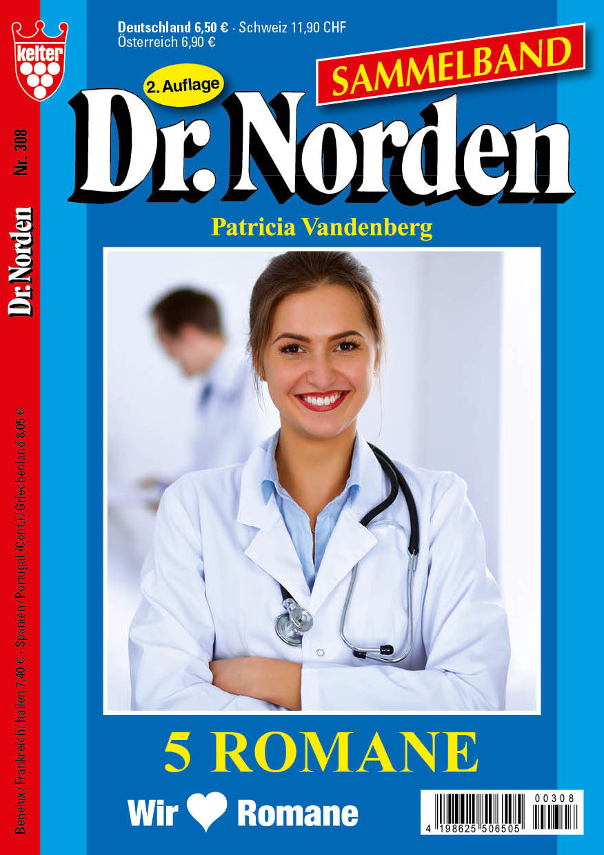 Dr. Norden 5 Romane 2. Auflage #308