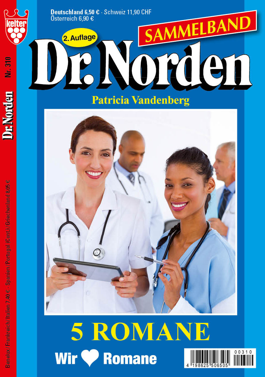 Dr. Norden 5 Romane 2. Auflage #310