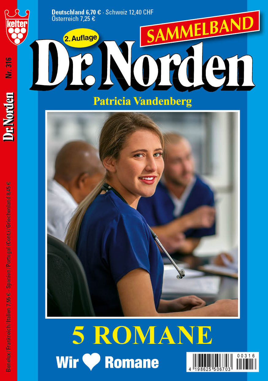 Dr. Norden 5 Romane 2. Auflage #316