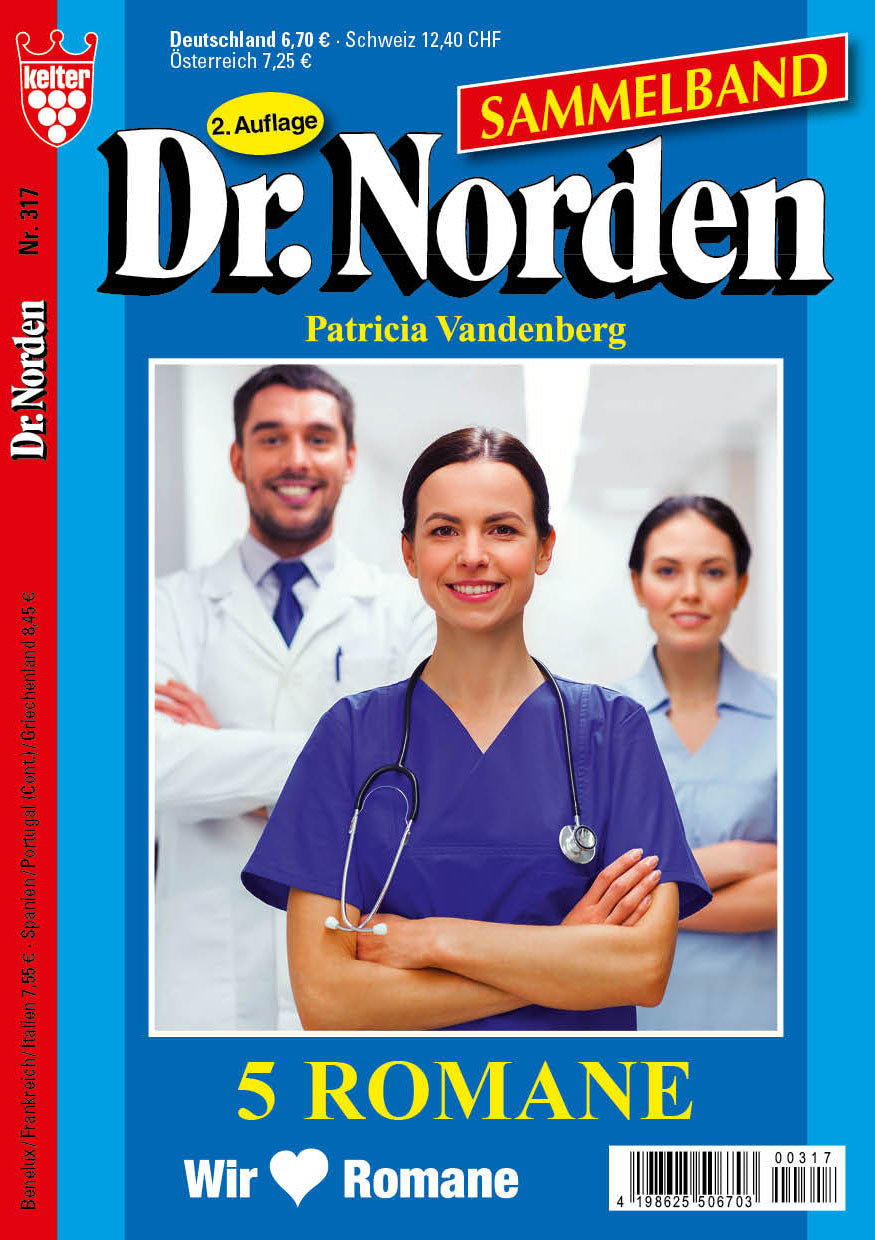 Dr. Norden 5 Romane 2. Auflage #317