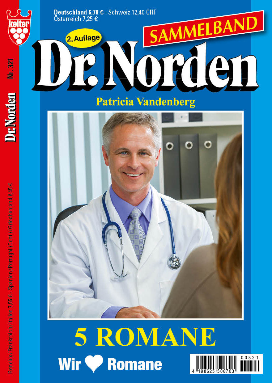 Dr. Norden 5 Romane 2. Auflage #321