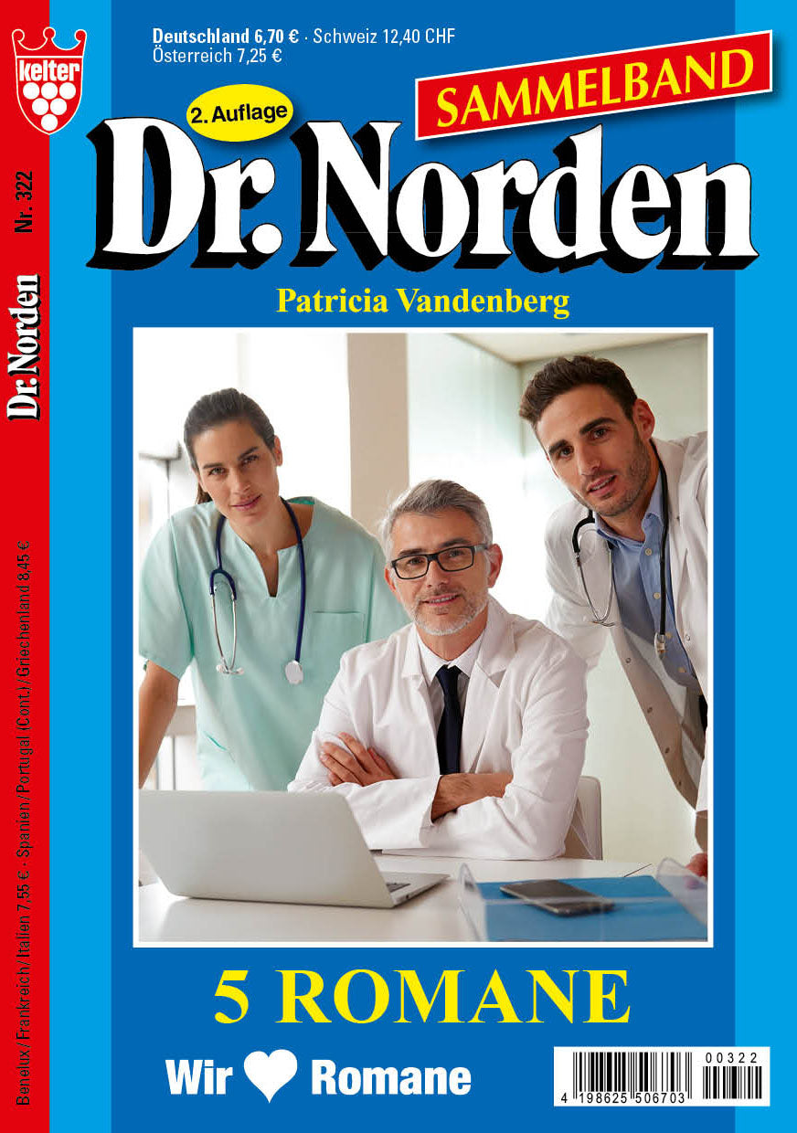 Dr. Norden 5 Romane 2. Auflage #322