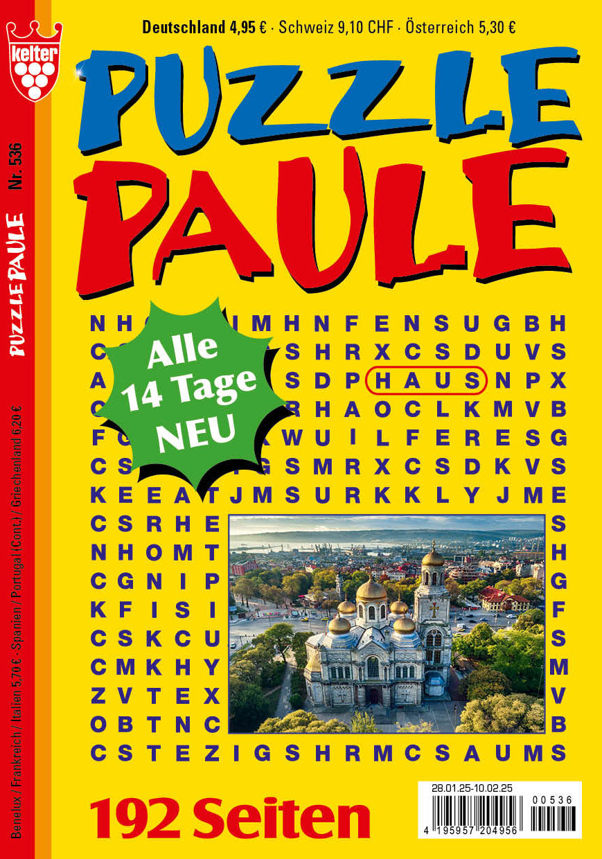 Puzzle Paule 192 Seiten #536