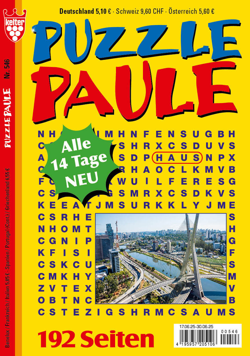 Puzzle Paule 192 Seiten #546