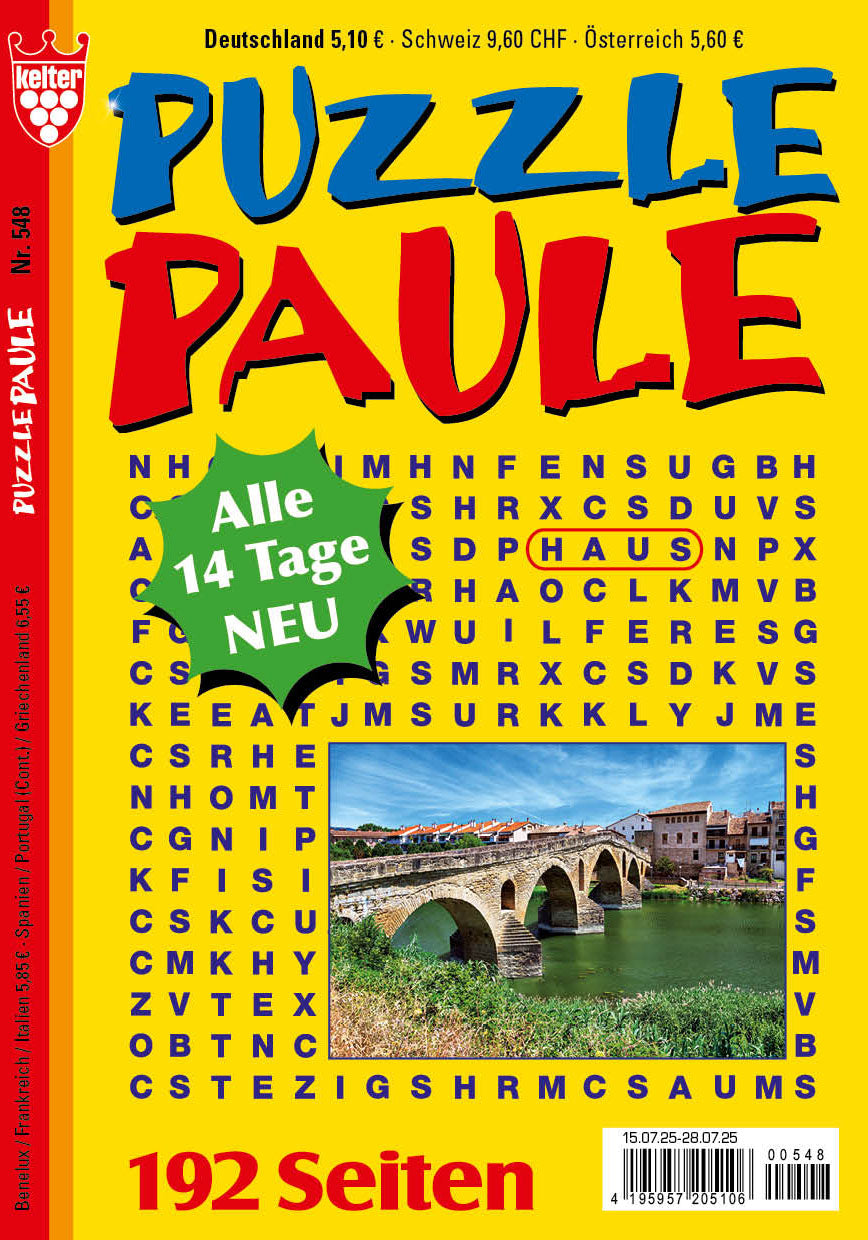 Puzzle Paule 192 Seiten #548