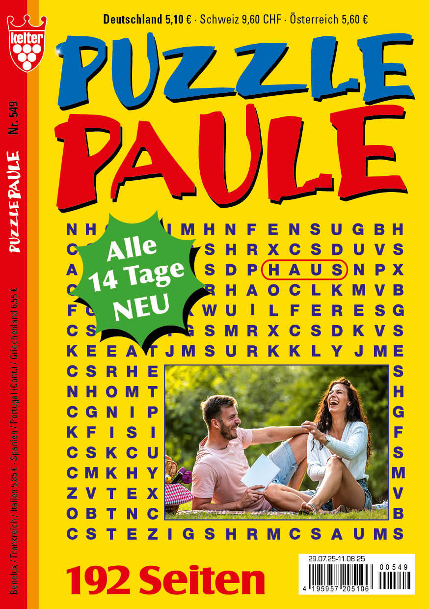 Puzzle Paule 192 Seiten #549