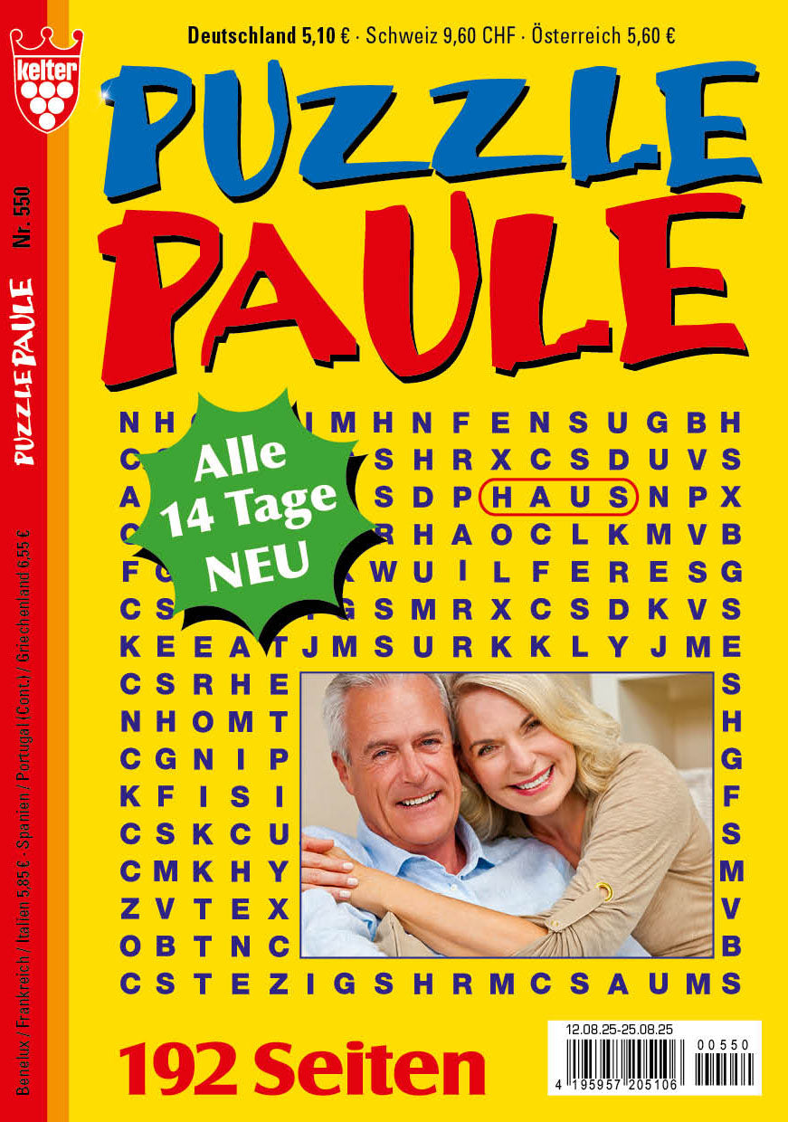 Puzzle Paule 192 Seiten #550