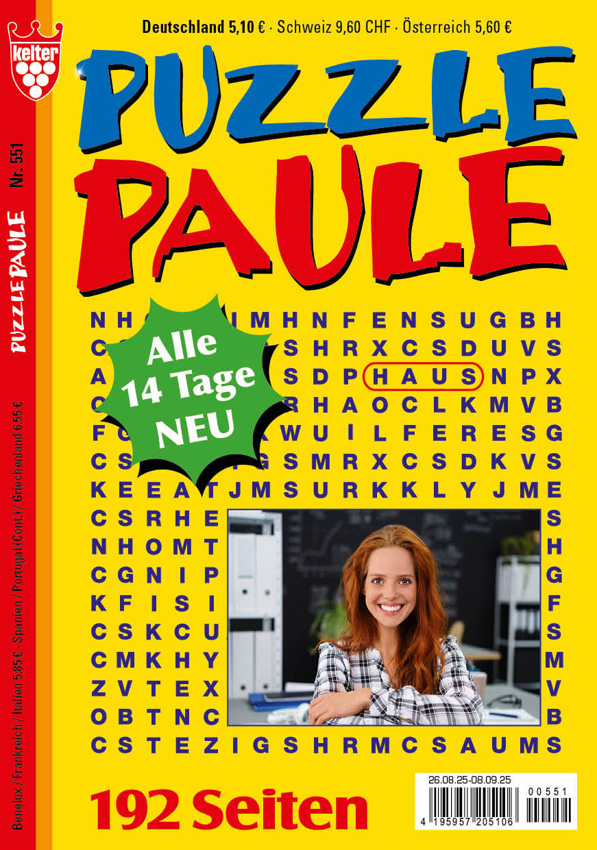 Puzzle Paule 192 Seiten #551
