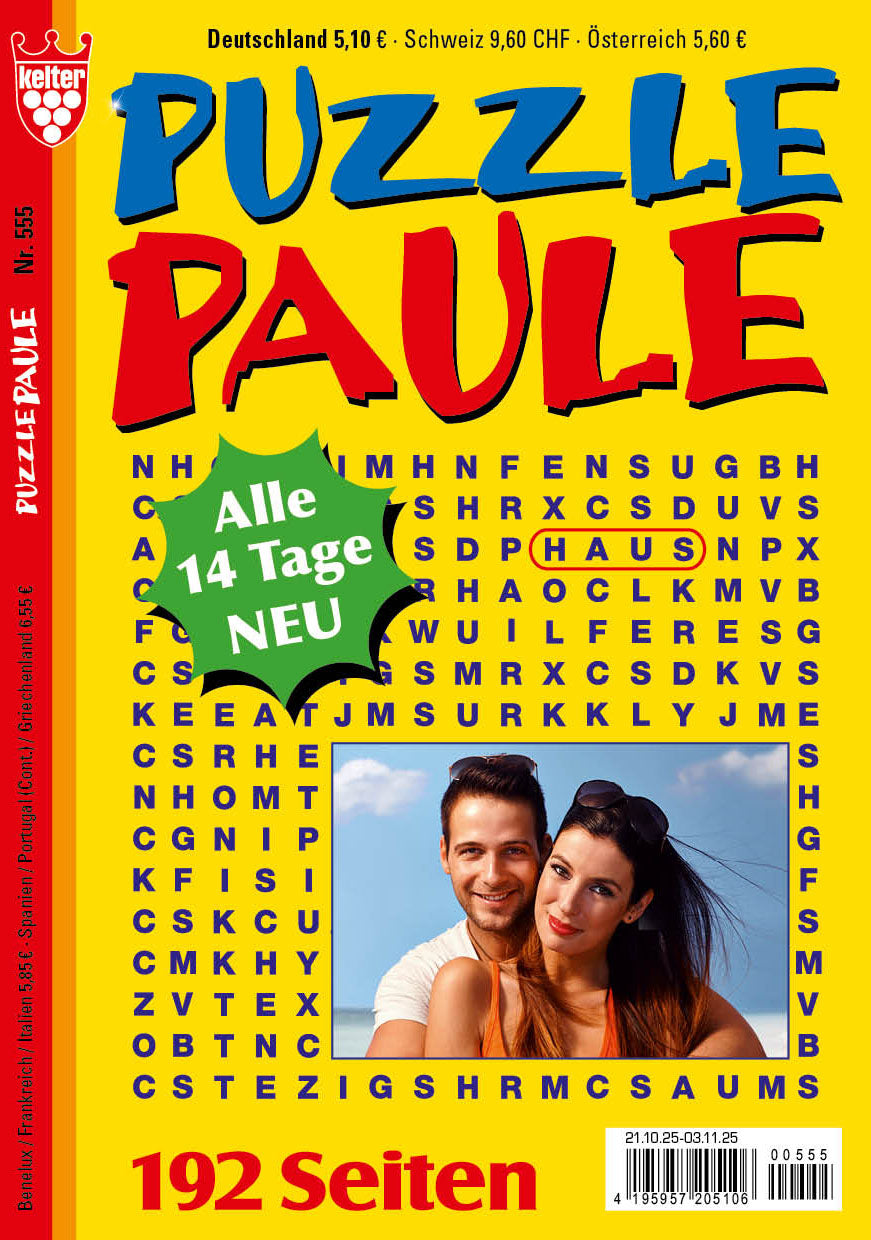 Puzzle Paule 192 Seiten #555