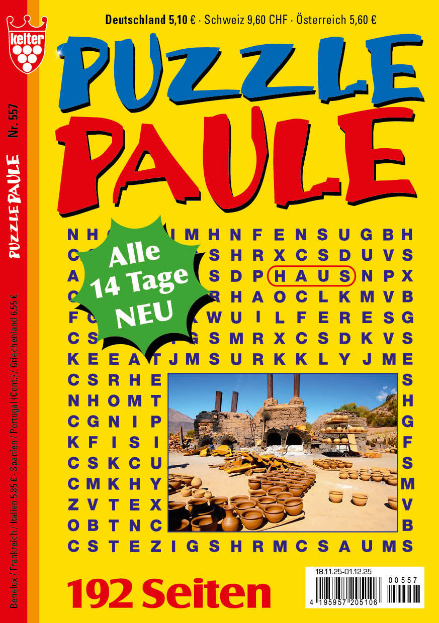 Puzzle Paule 192 Seiten #557
