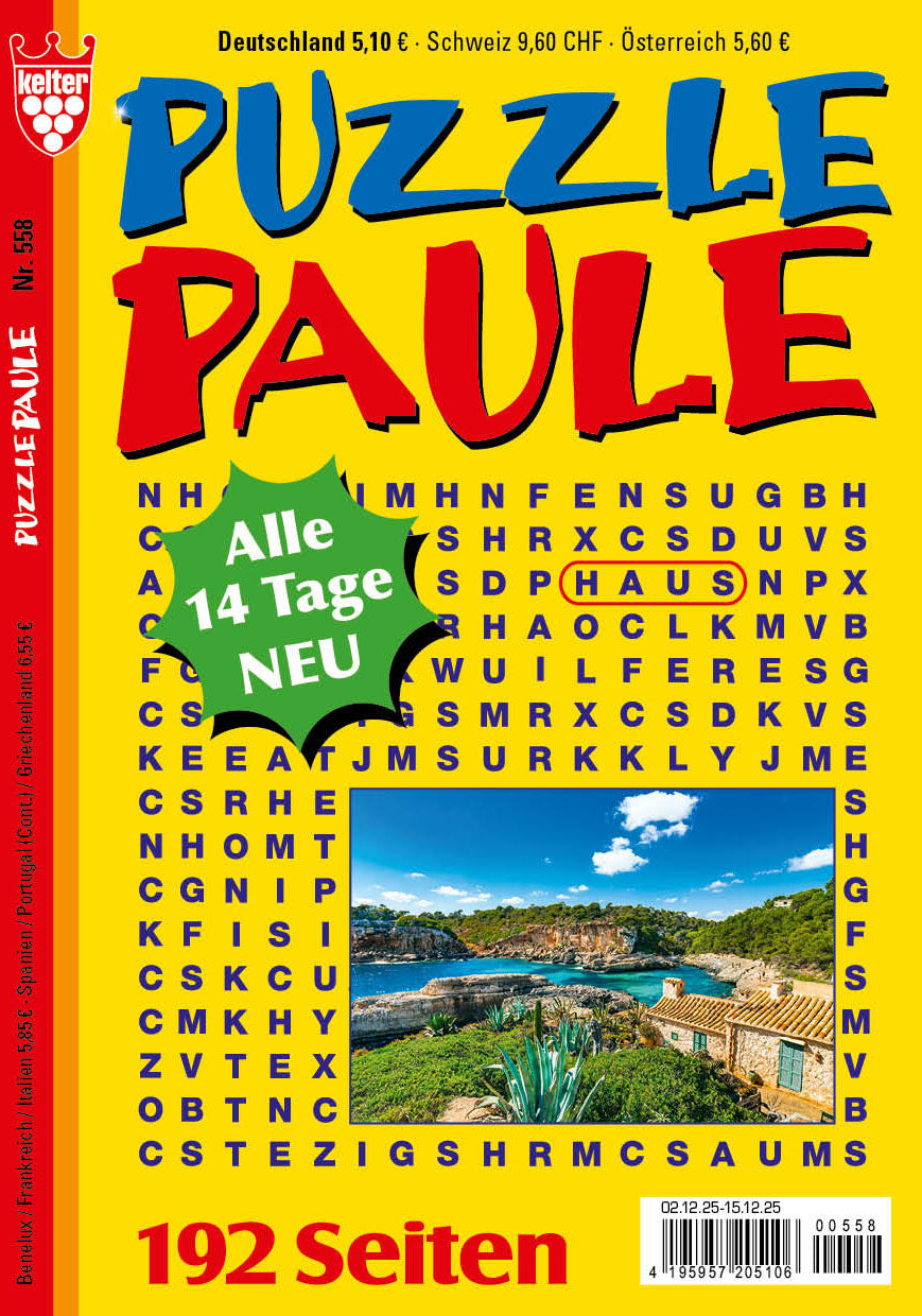 Puzzle Paule 192 Seiten #558