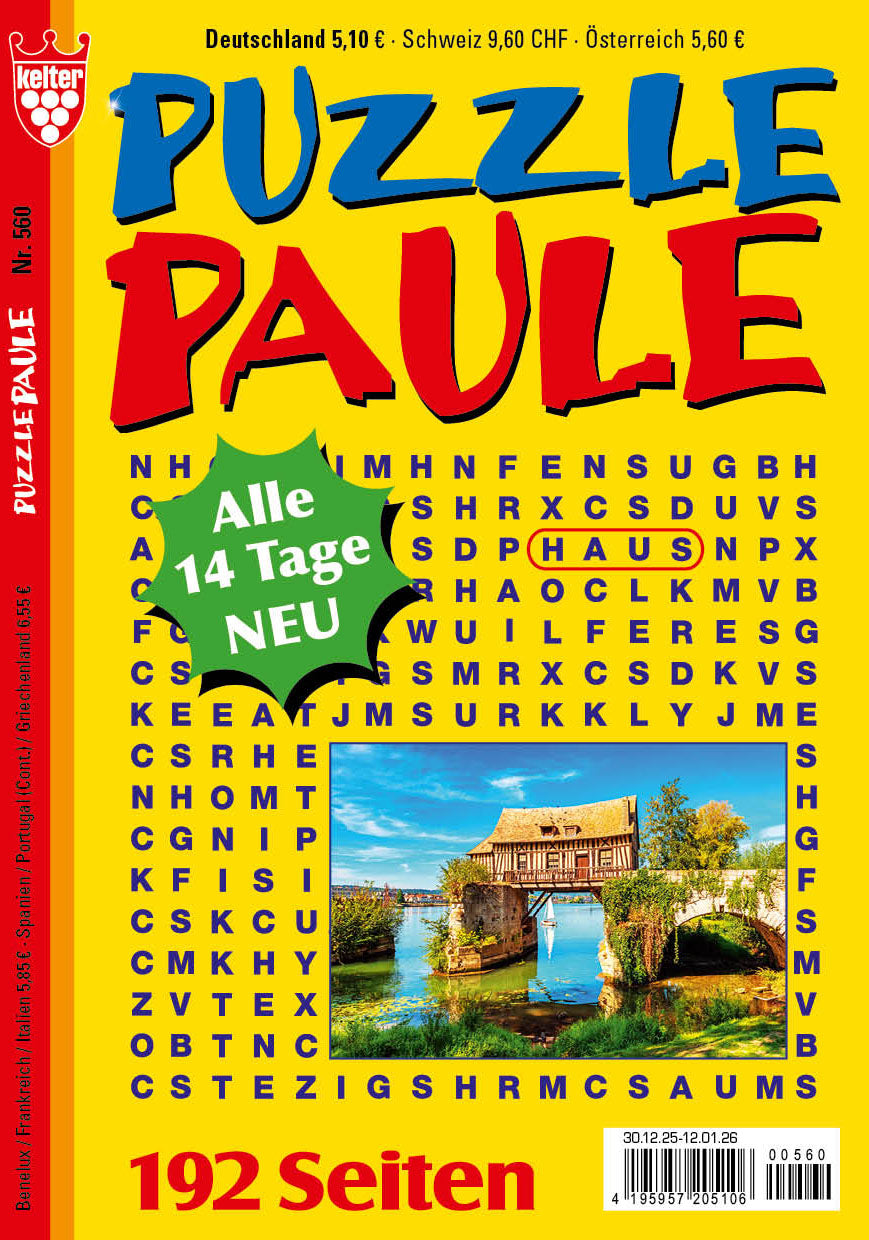 Puzzle Paule 192 Seiten #560
