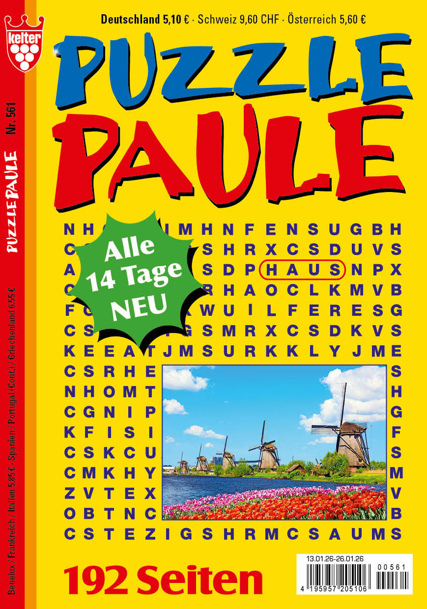 Puzzle Paule 192 Seiten #561