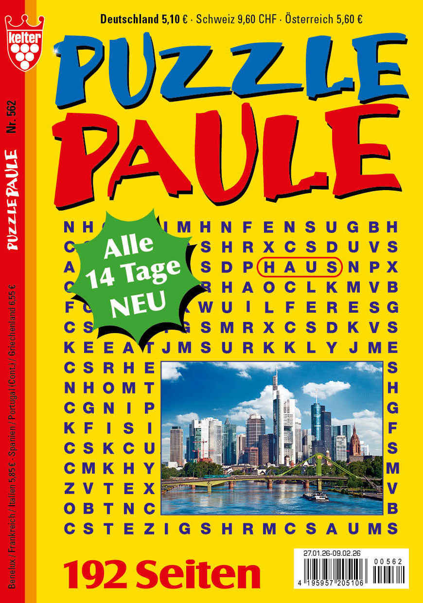 Puzzle Paule 192 Seiten #562