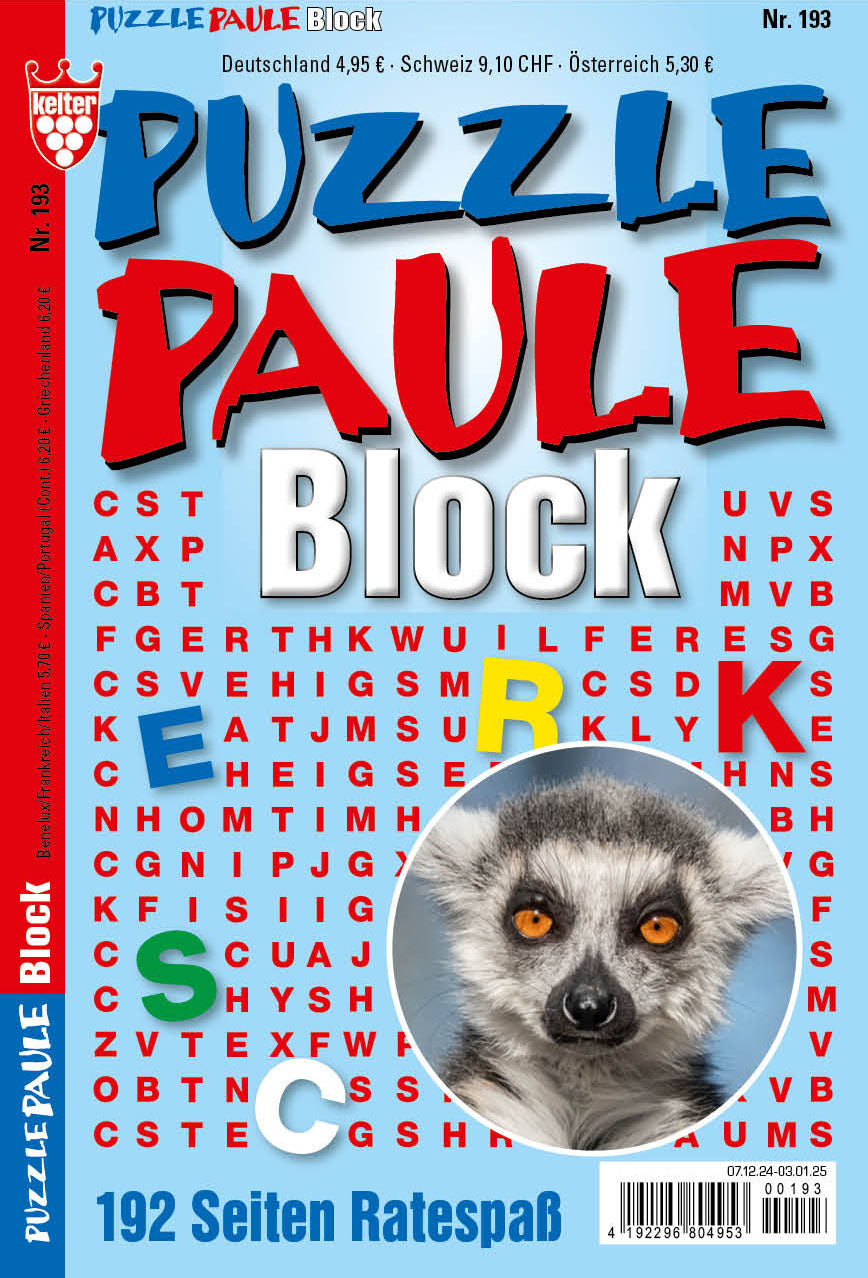 Puzzle Paule Block #193