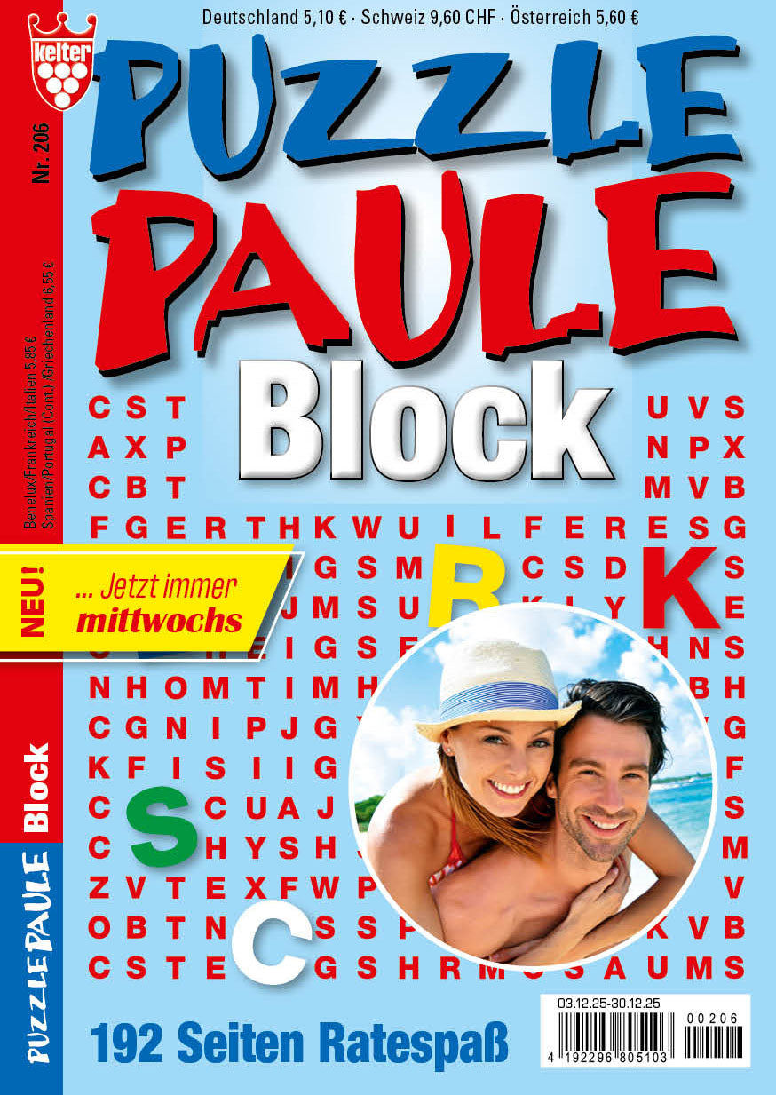 Puzzle Paule Block #206