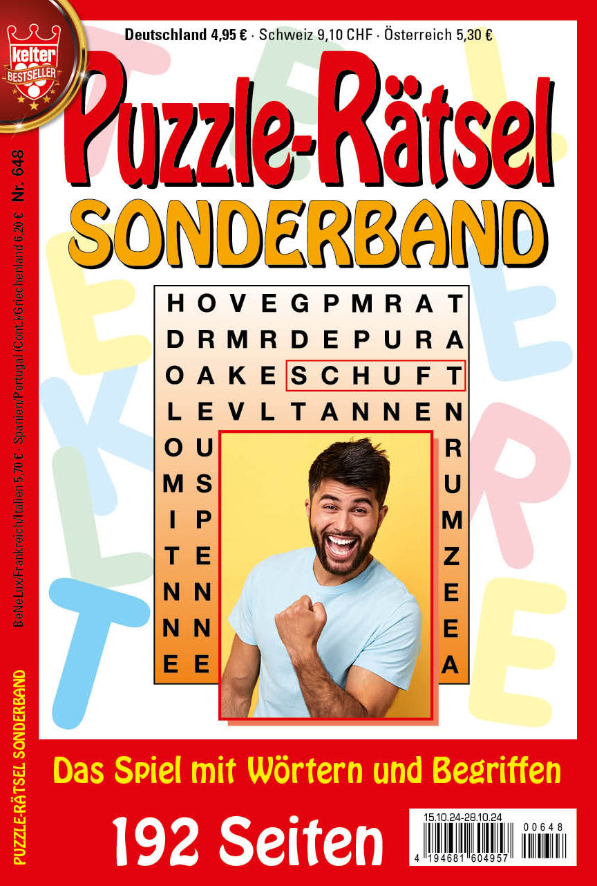 Puzzle-Rätsel Sonderband 192 Seiten #648