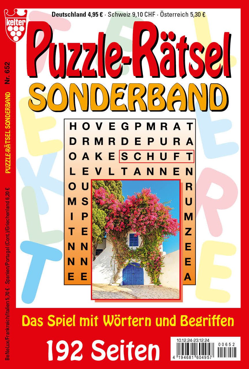 Puzzle-Rätsel Sonderband 192 Seiten #652