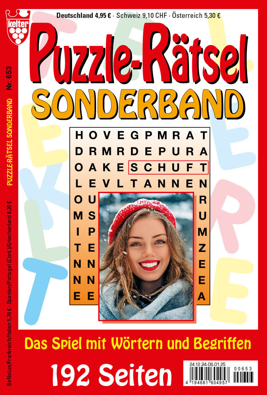 Puzzle-Rätsel Sonderband 192 Seiten #653