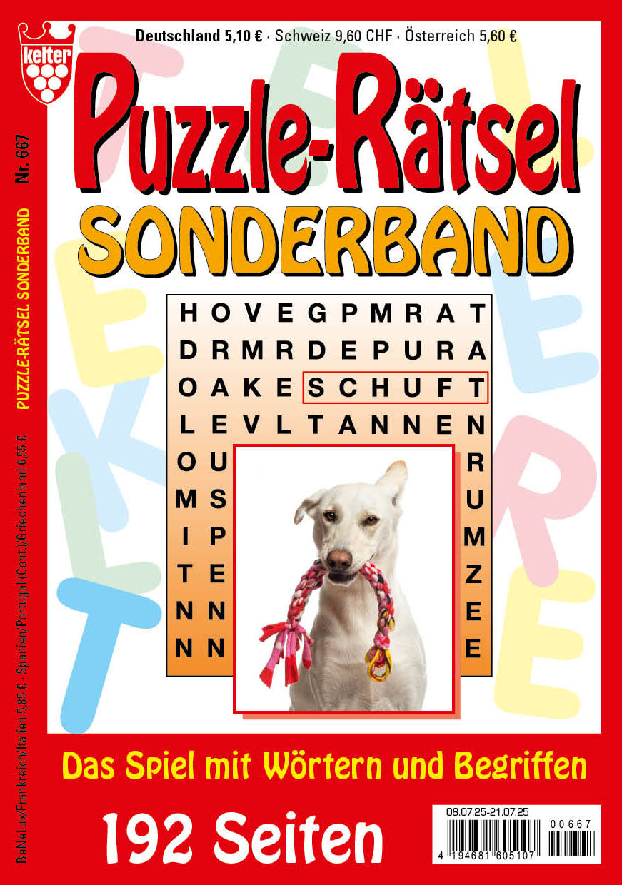 Puzzle-Rätsel Sonderband 192 Seiten #667