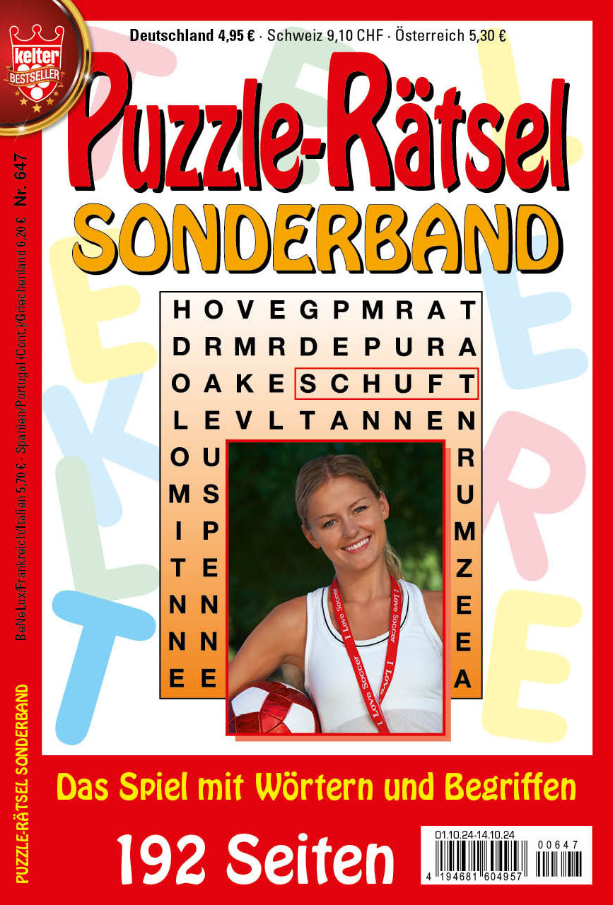 Puzzle-Rätsel Sonderband 192 Seiten #674