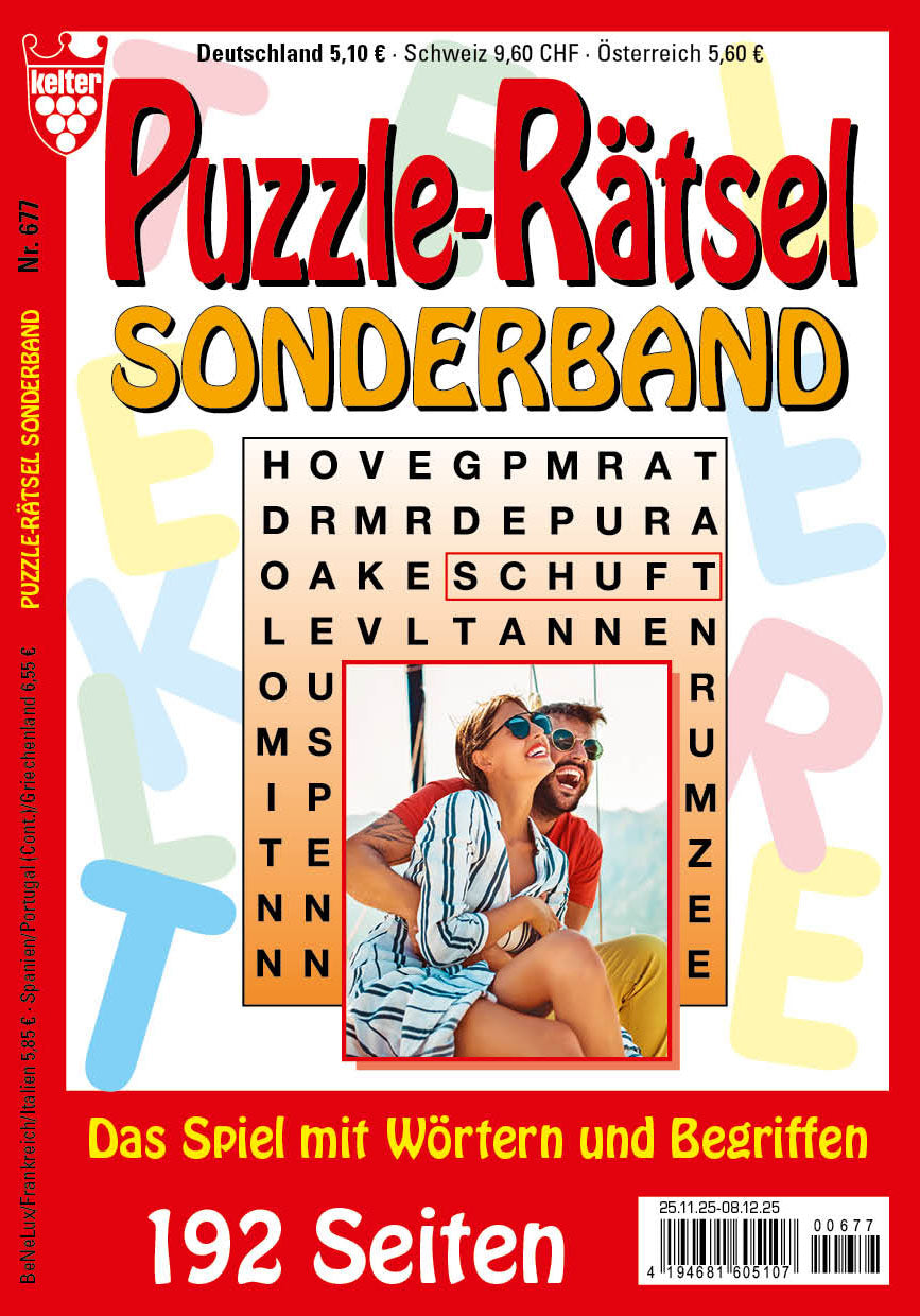 Puzzle-Rätsel Sonderband 192 Seiten #677