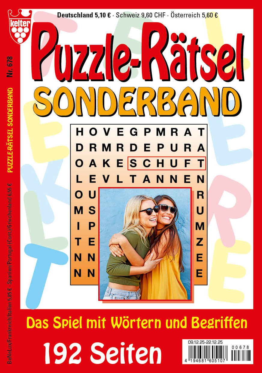 Puzzle-Rätsel Sonderband 192 Seiten #678
