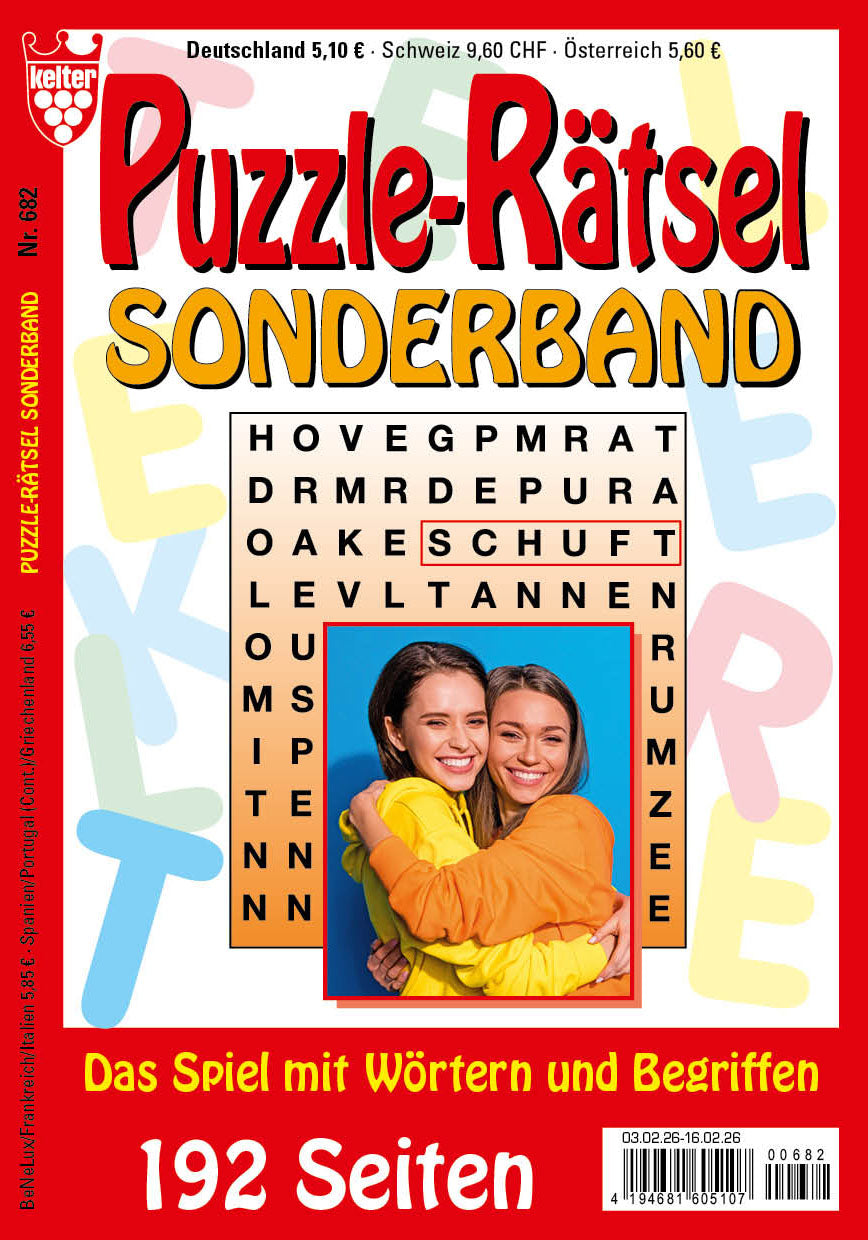 Puzzle-Rätsel Sonderband 192 Seiten #682