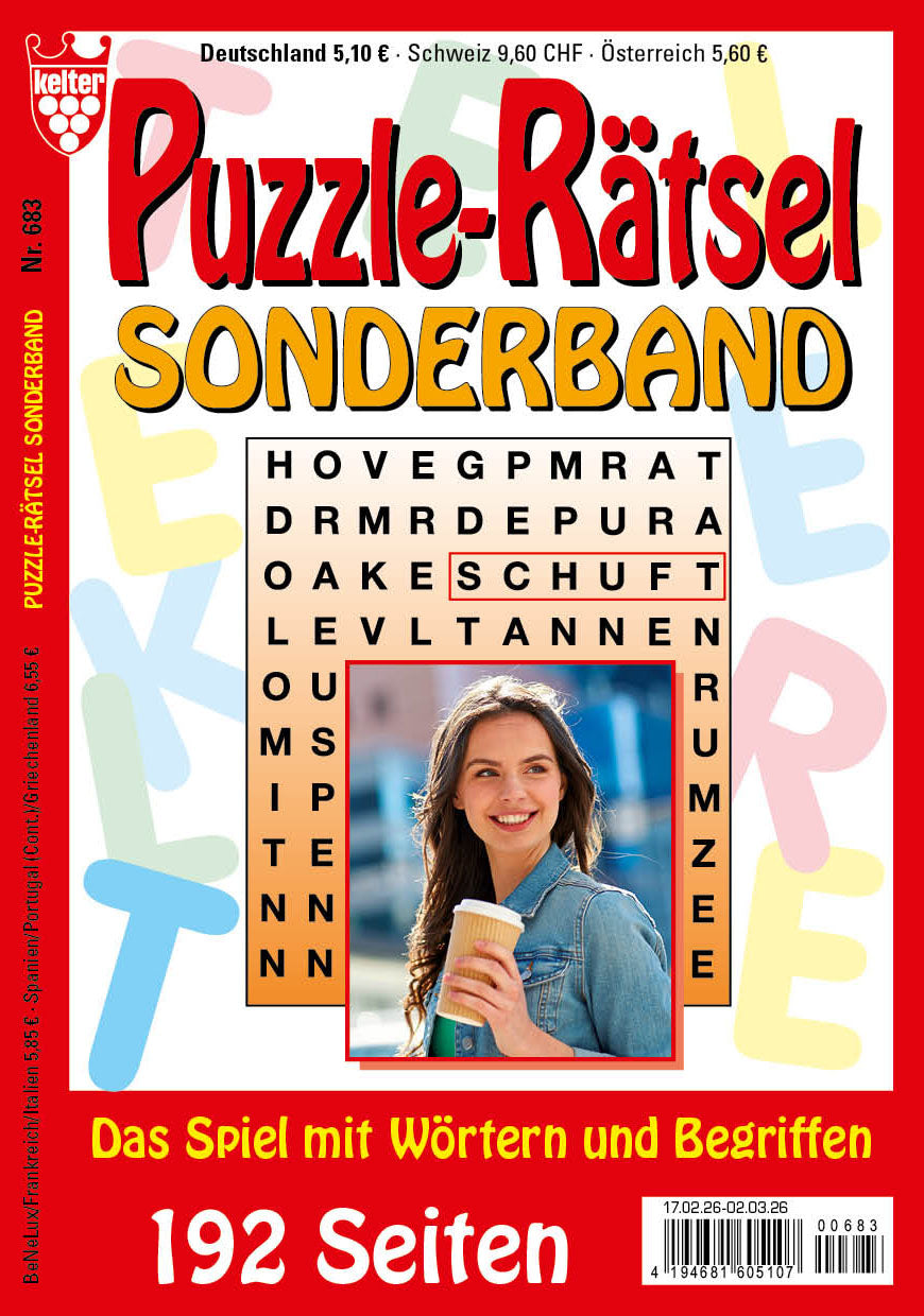 Puzzle-Rätsel Sonderband 192 Seiten #683