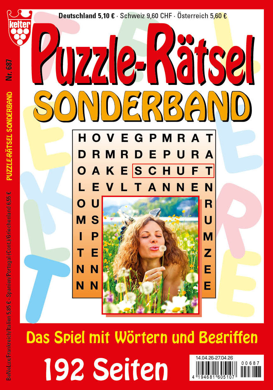 Puzzle-Rätsel Sonderband 192 Seiten #687