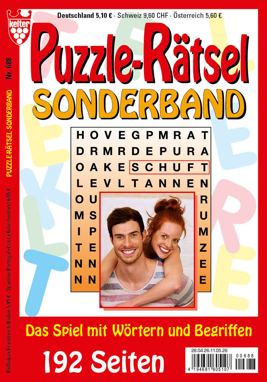 Puzzle-Rätsel Sonderband 192 Seiten #688