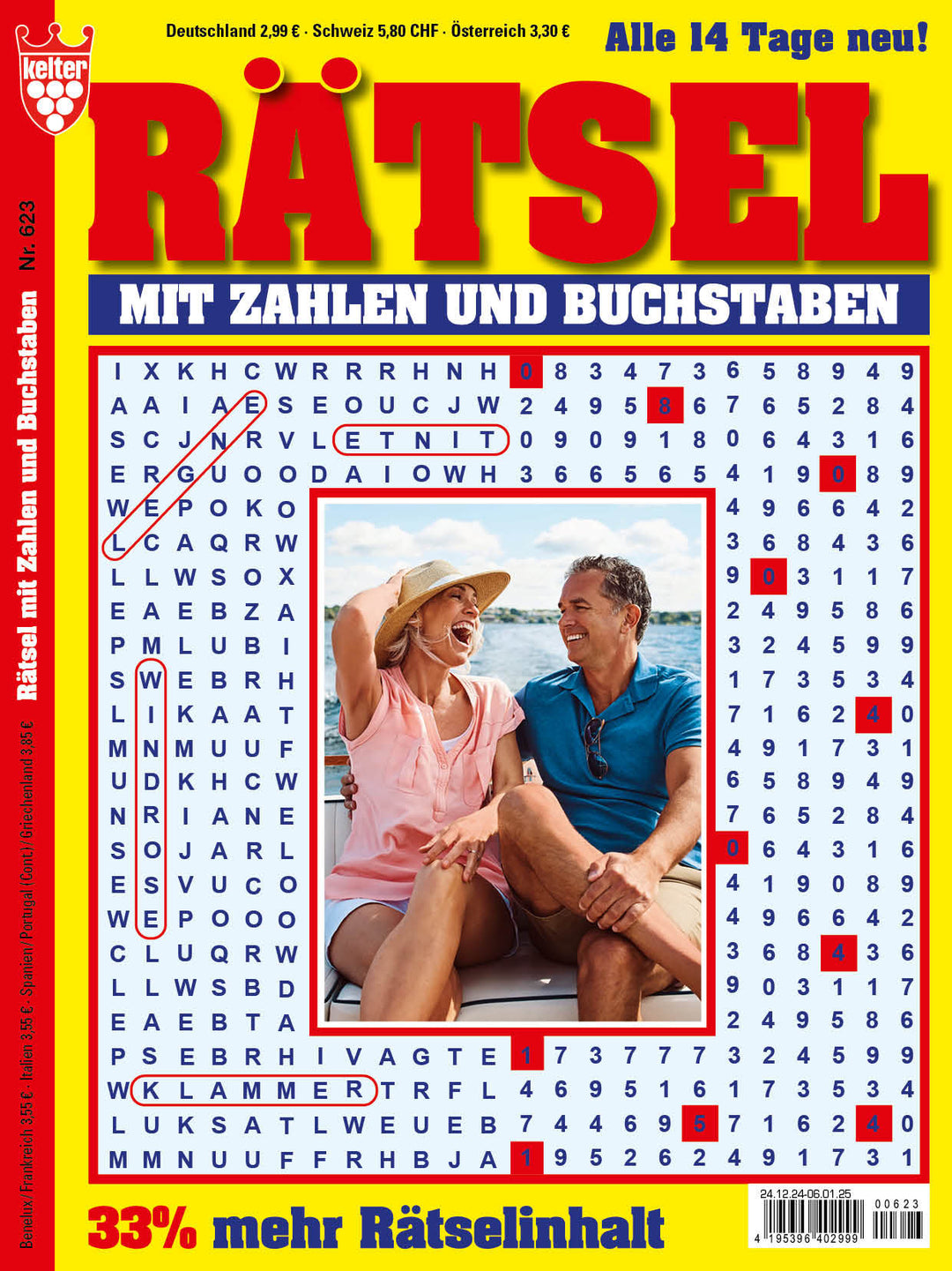 Rätsel mit Zahlen und Buchstaben #623