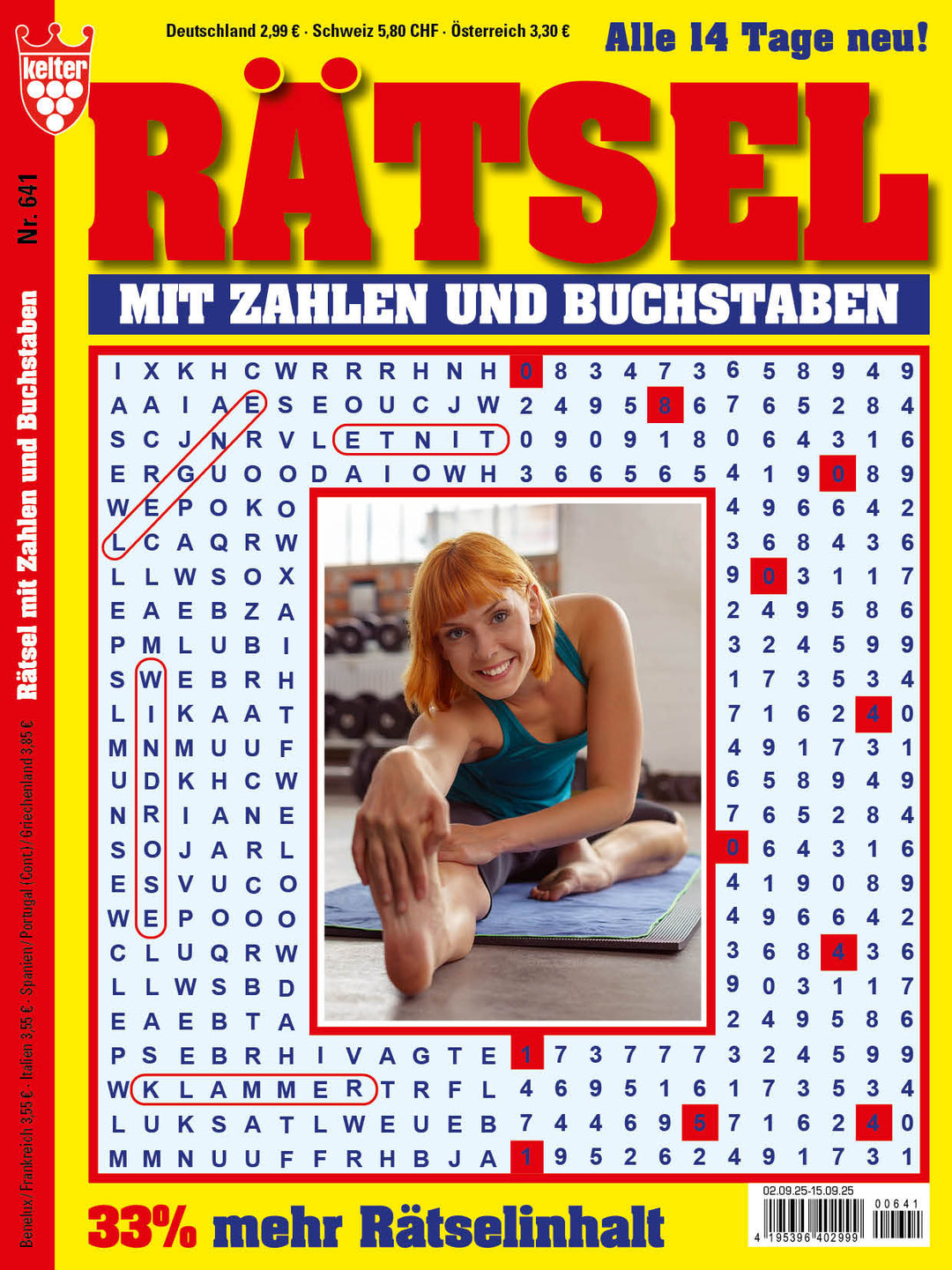 Rätsel mit Zahlen und Buchstaben #641