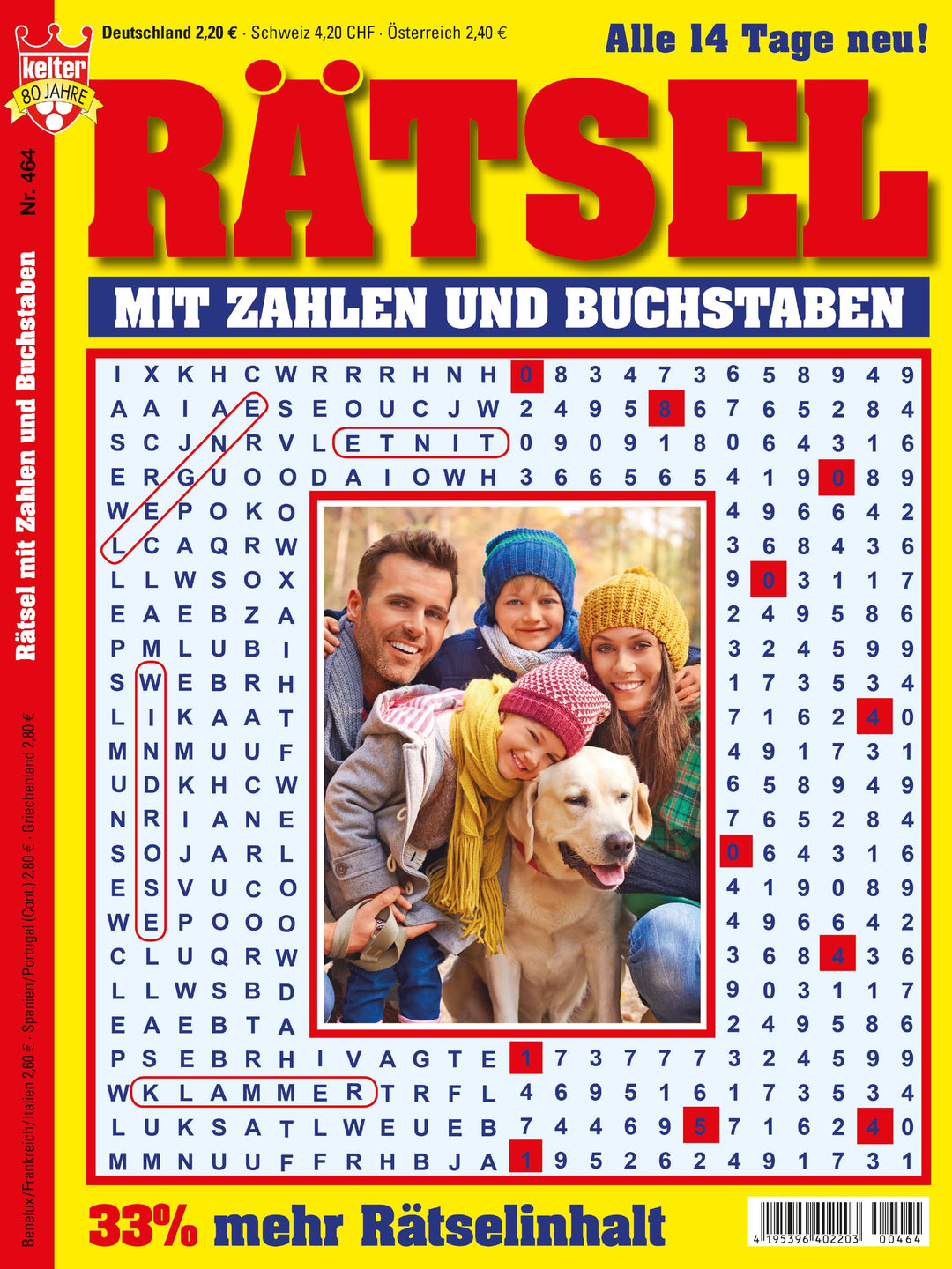 Rätsel mit Zahlen und Buchstaben #644