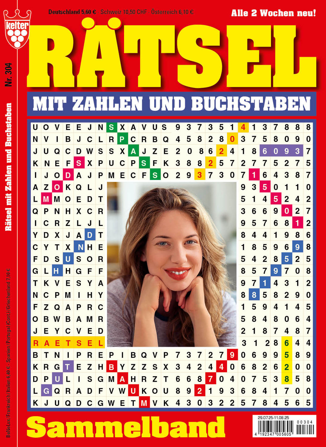 Rätsel mit Zahlen und Buchstaben Sammelband #304