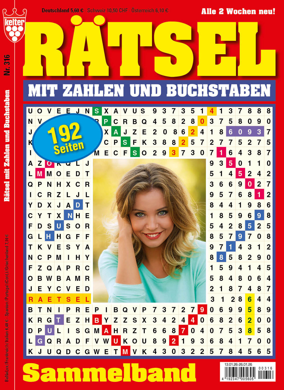 Rätsel mit Zahlen und Buchstaben Sammelband #316