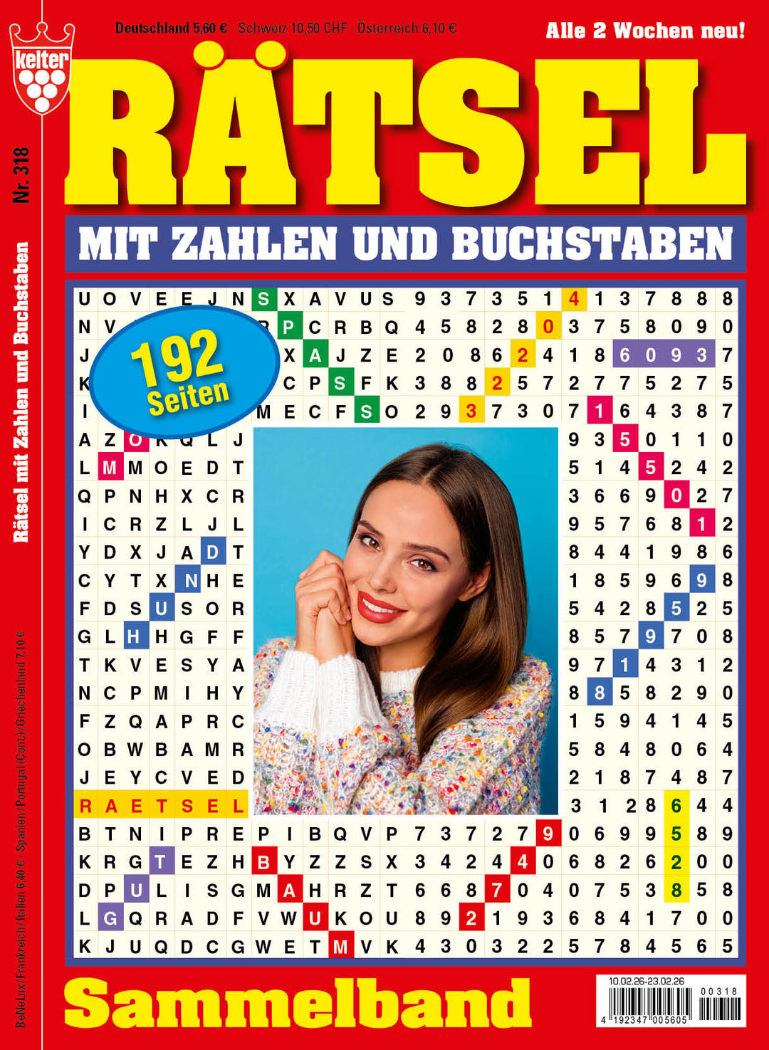 Rätsel mit Zahlen und Buchstaben Sammelband #318