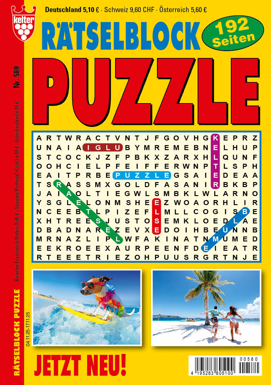 Rätselblock Puzzle #580