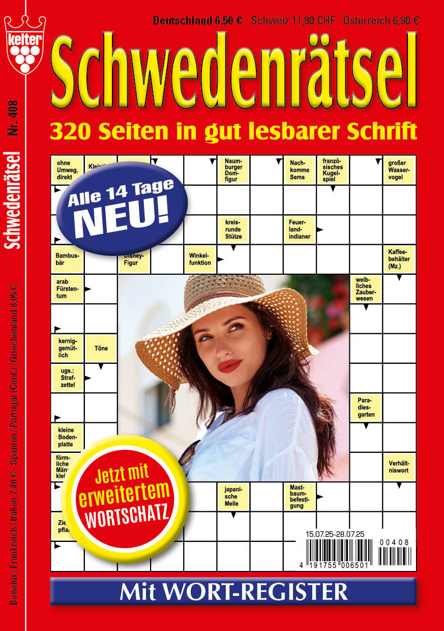 Sammelband Schwedenrätsel #408