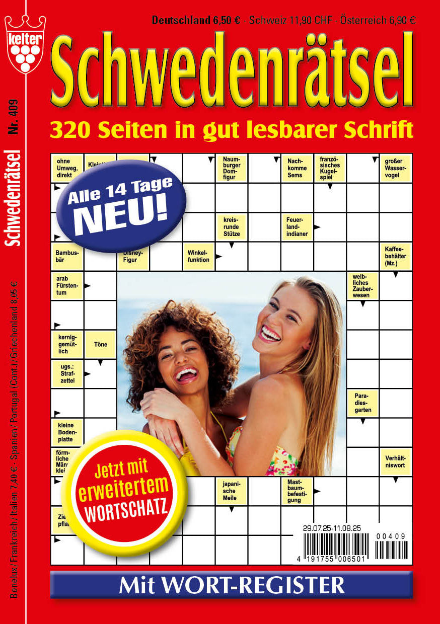 Sammelband Schwedenrätsel #409